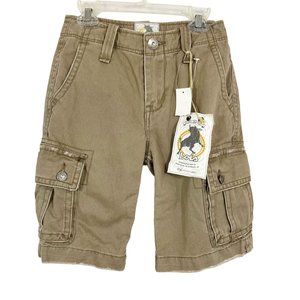 NEW Lois Brown Cargo Shorts - Kids Boys Size 10